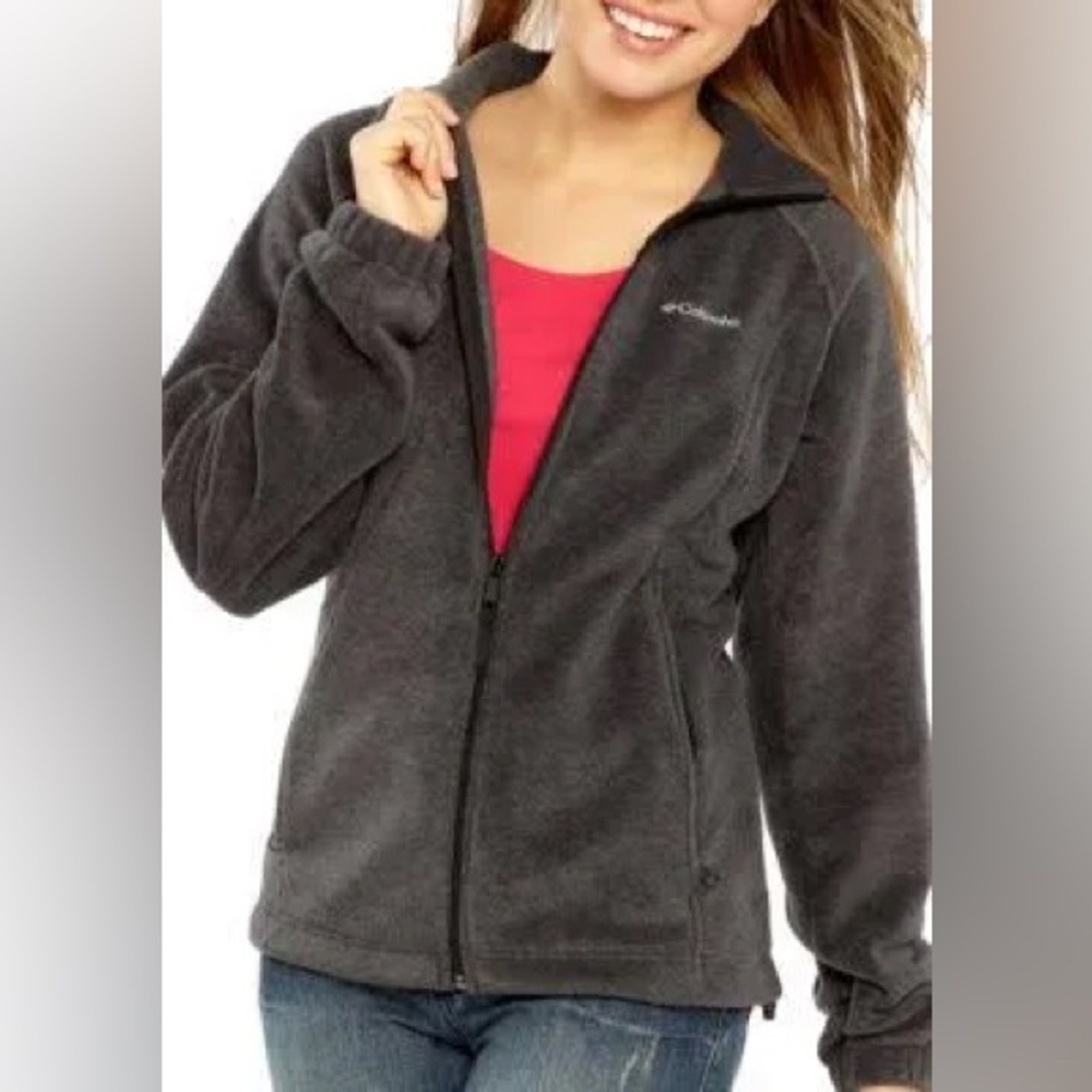 Columbia Women's Charcoal Fleece Hoodie
